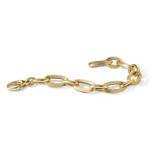 Leslie's 14K Gold Bold and Chunky Oval Link Unisex Bracelet